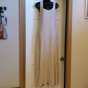 🌺2 For $20 Item🌺 Beige by ECI Lined Maxi Dress 55"L